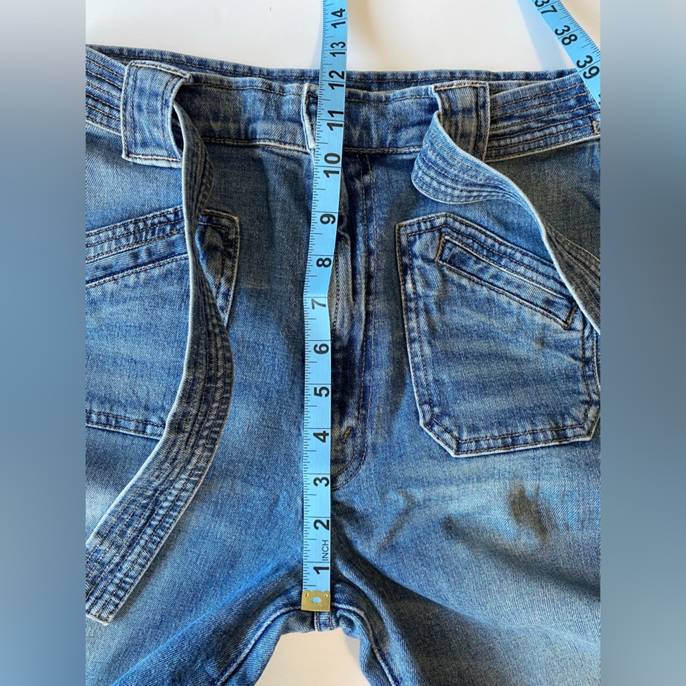 MOTHER The Tie Patch Roller Jeans size 30 Popism EUC - Picture 11 of 16